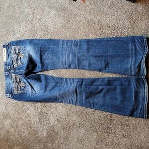 Rock Revival Mid Rise Boot Cut Jeans (size 27)